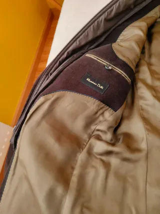 Abrigo caballero marrón