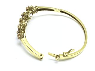 E1173245-0 Pulsera Oro 18K Con Amatista,Coral