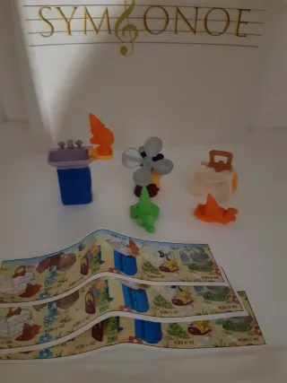 Figure di gnomi Kinder Surprise k99 n48 n44 n47