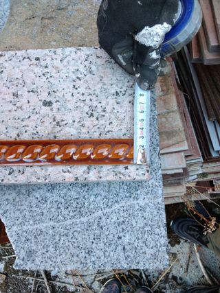 Listelo decorativo marrón 22 piezas