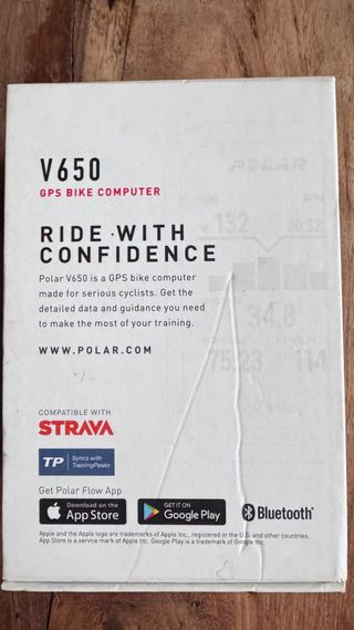 Ciclocomputador Polar V650