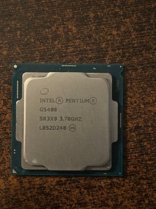CPU Intel Pentium Gold G5400 3.7 GHz Doble Núcleo