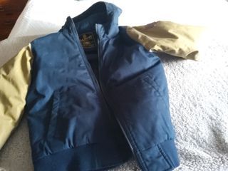 Anorak niño Element azul y beige