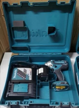 Conjunto de 3 Maletines Makita para taladro 18v