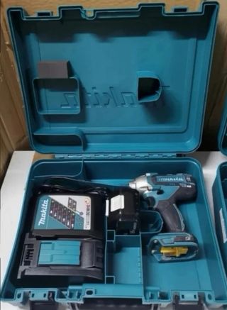 Conjunto de 3 Maletines Makita para taladro 18v
