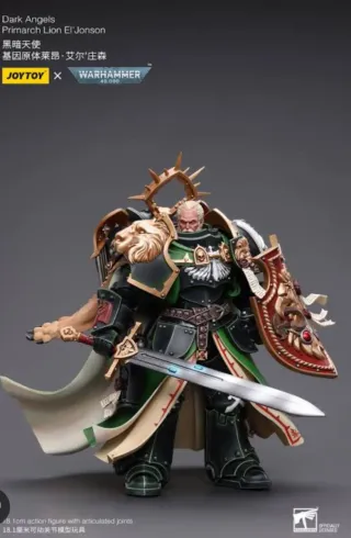 Joytoy Warhammer 40k Lion Jonson Ángeles oscuros