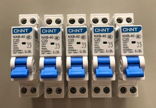 OMNIALUXSTORE CHINT MTR NXB-40 C20 5 PEZZI 