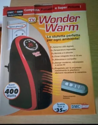 Stufetta Wonder Warm 400W