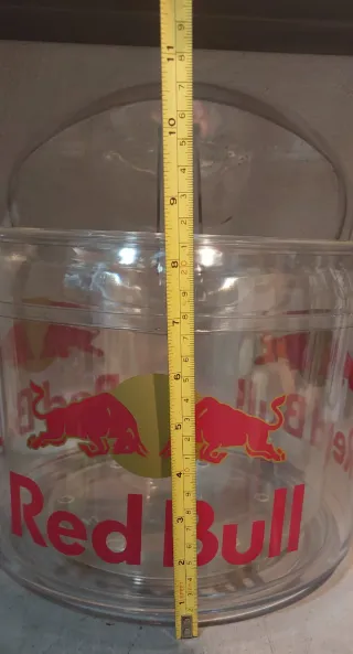Cubitera Red Bull Transparente