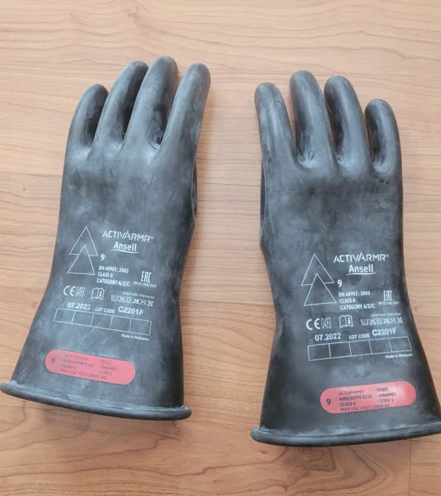 Guantes Eléctricos Ansell 1000V Clase 0
