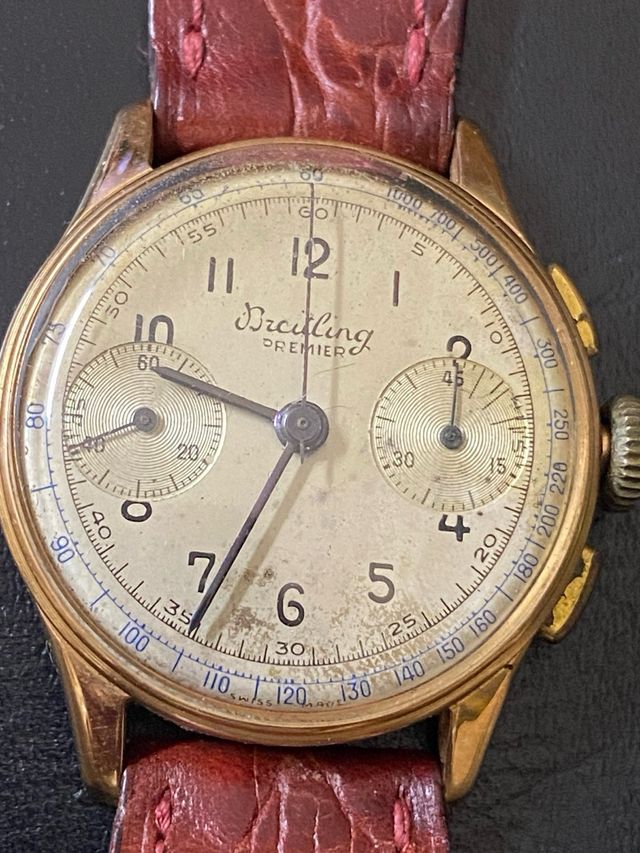 Orologio VINTIAGE crono ORO BREATLING ANNI. 60