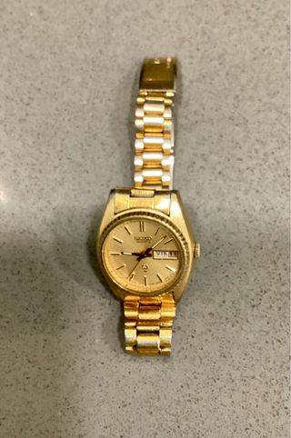 Reloj Seiko Dorado Mujer