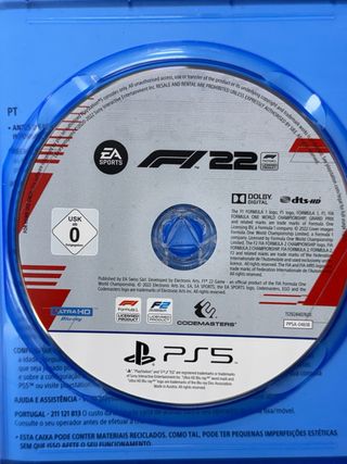 F1 22, Sony PS5
