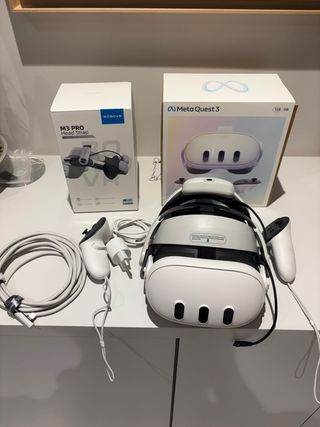 Meta Quest 3 128GB + BOBOVR M3 Pro