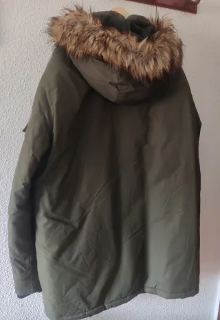 Parka Jack&Jones verde militar hombre