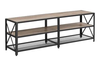 Mesa TV Comedor Madera y Metal