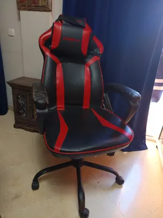 Sillón Gamer Drift Negro/Rojo