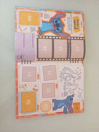 Stitch super ScrapBook Álbum Disney Panini