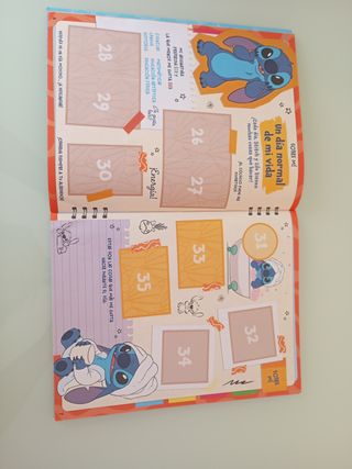 Stitch super ScrapBook Álbum Disney Panini