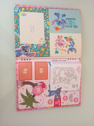 Stitch super ScrapBook Álbum Disney Panini