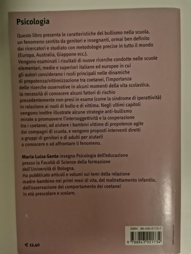 Il bullismo. Bambini aggressivi a scuola