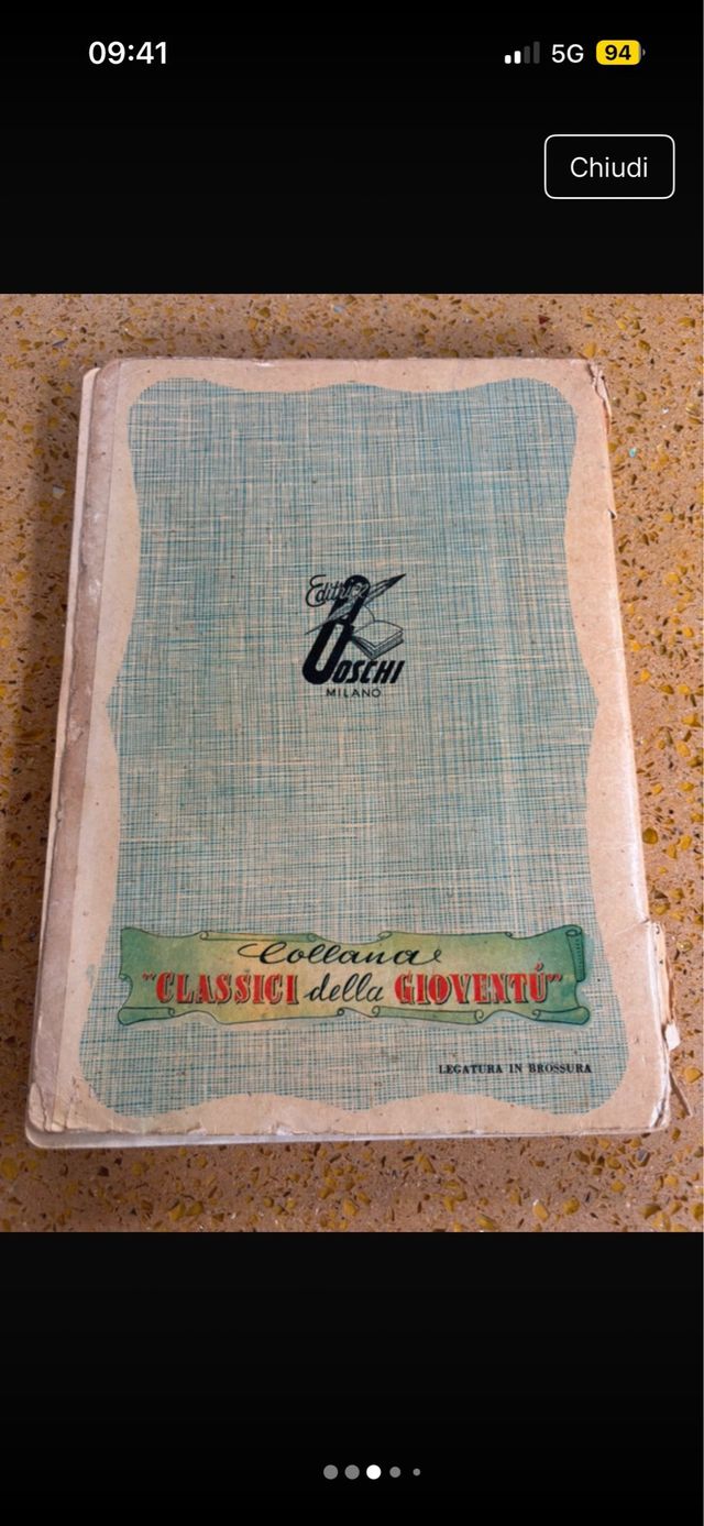 Libro Pinocchio Collodi 1953 Editrice Boschi