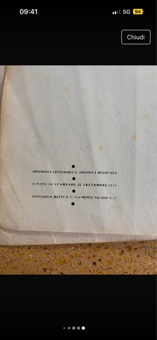 Libro Pinocchio Collodi 1953 Editrice Boschi