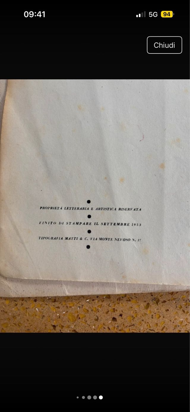 Libro Pinocchio Collodi 1953 Editrice Boschi