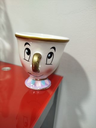 Tazas Chip La Bella y la Bestia y  Winnie the Pooh