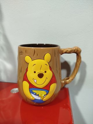 Tazas Chip La Bella y la Bestia y  Winnie the Pooh