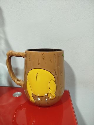 Tazas Chip La Bella y la Bestia y  Winnie the Pooh
