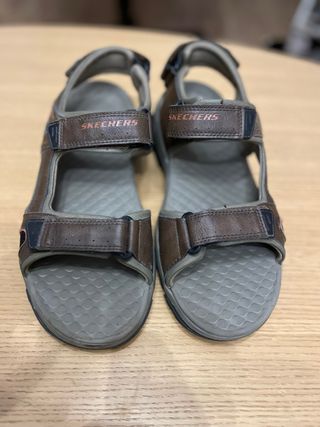 Sandalias Skechers Marrones Talla 44