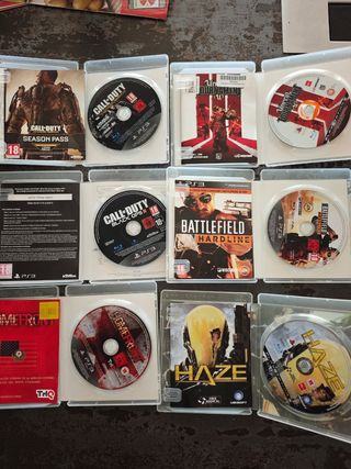 Lote shooter ps3 