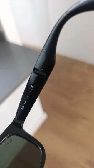 Gafas de sol Ray-Ban plegables negras