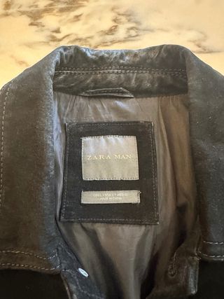 Chaqueta Zara ante