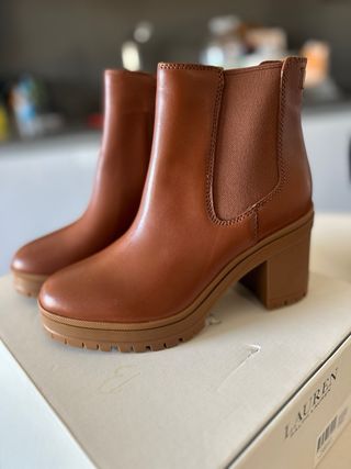 Botines Ralph Lauren T.39 Marrón