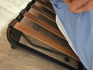 Sofá Cama 190x140 Metal y Madera
