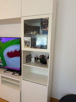 Mueble TV Besta IKEA Blanco