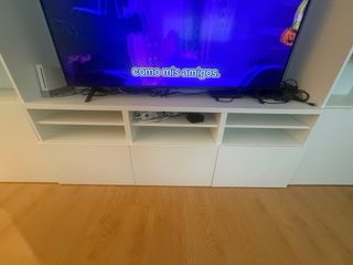 Mueble TV Besta IKEA Blanco