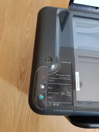Impresora HP Deskjet F2480 Negra