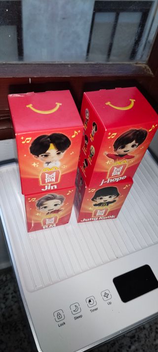 Muñecos K-pop Tiny Tan McDonald's