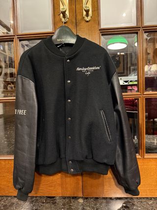 Chaqueta Bomber Harley Davidson XL Negra