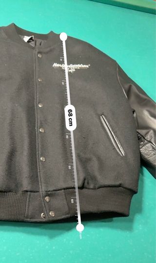 Chaqueta Bomber Harley Davidson XL Negra