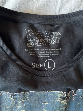 Camiseta Back to the Future Talla L