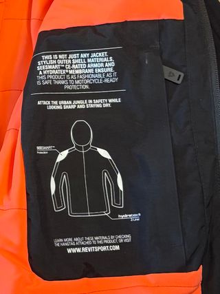 Chaqueta Revit Traffic 2 H2O Negra. Talla XL