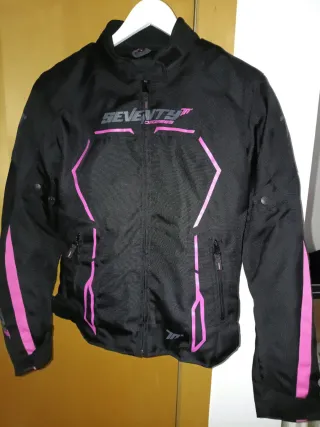 Chaqueta Moto Mujer Seventy Degrees Talla S
