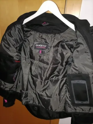 Chaqueta Moto Mujer Seventy Degrees Talla S