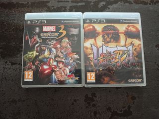 PS3 Marvel vs Capcom 3 y Street Fighter IV Ultra