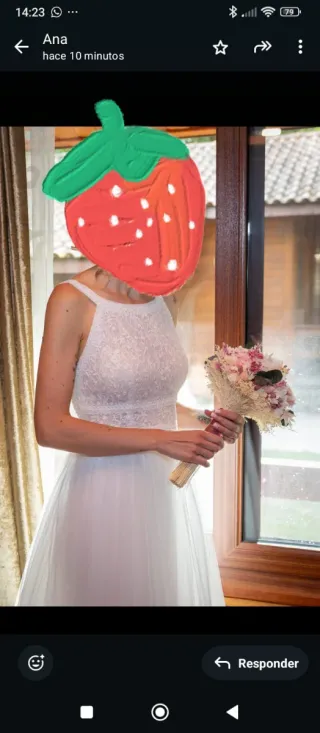Vestido de Novia Blanco