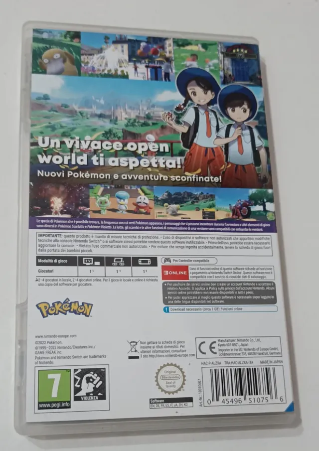 Pokemon Scarlatto Nintendo Switch